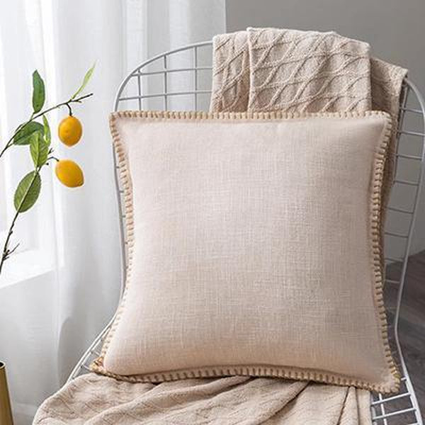 Solid Linen Earth Tones Organic Cushion Covers-TipTopHomeDecor