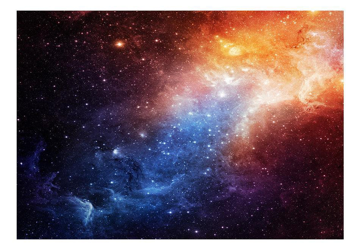 Space Wall Mural - Nebula-Tiptophomedecor