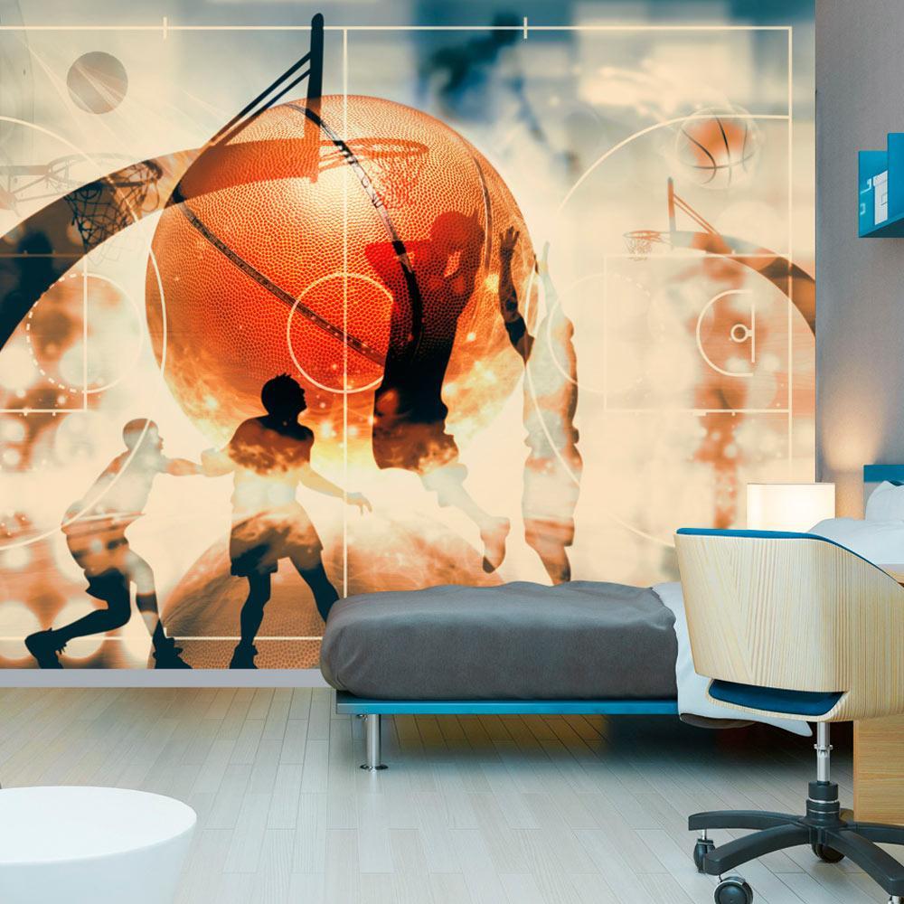 Wall mural - I love basketball!-TipTopHomeDecor