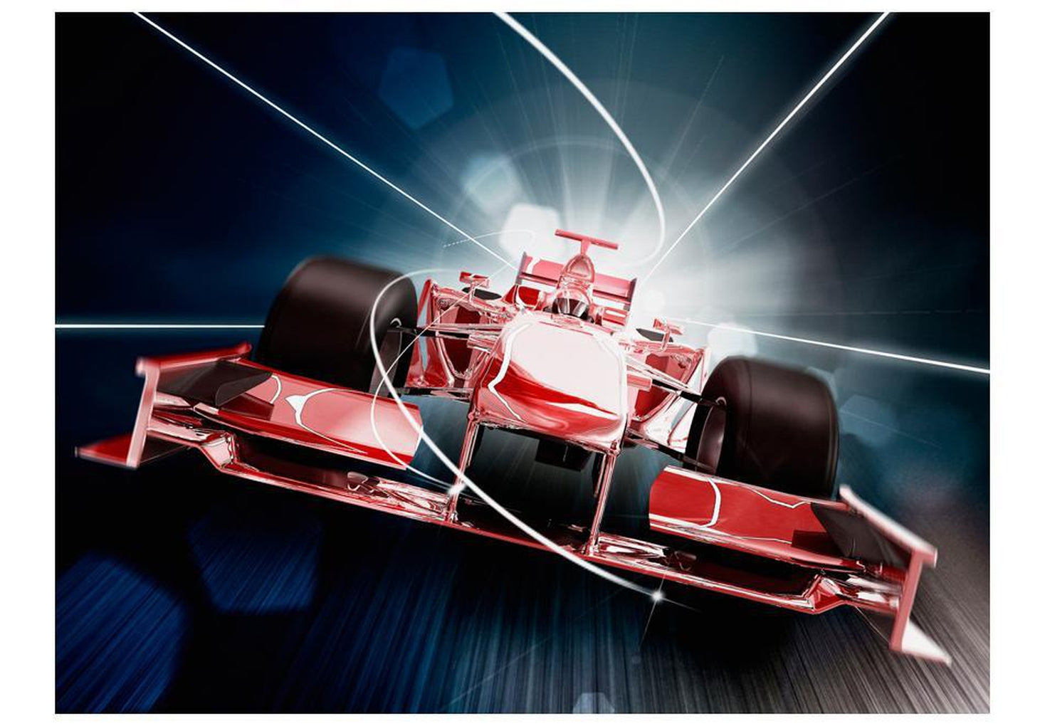 Wall mural - Speed and dynamics of Formula 1-TipTopHomeDecor