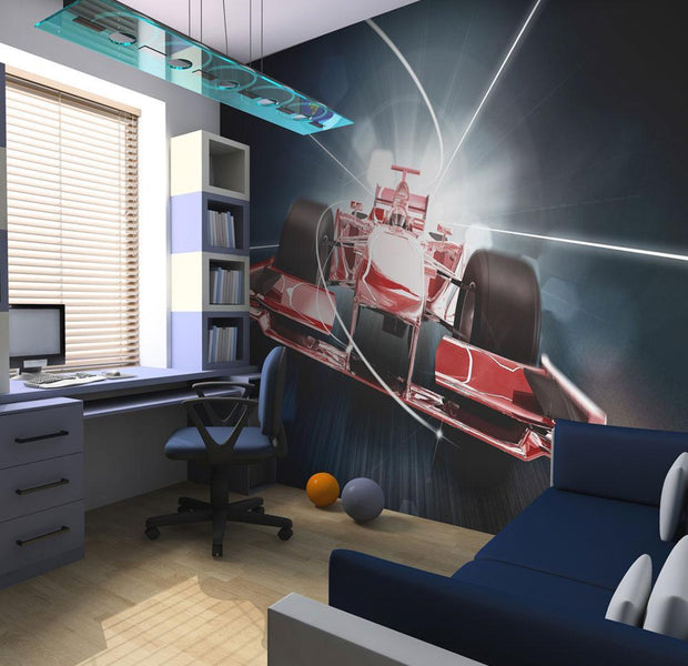 Wall mural - Speed and dynamics of Formula 1-TipTopHomeDecor