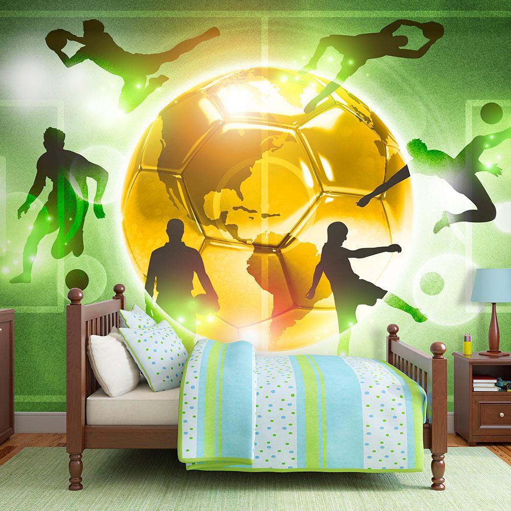 Wall mural - Football training-TipTopHomeDecor