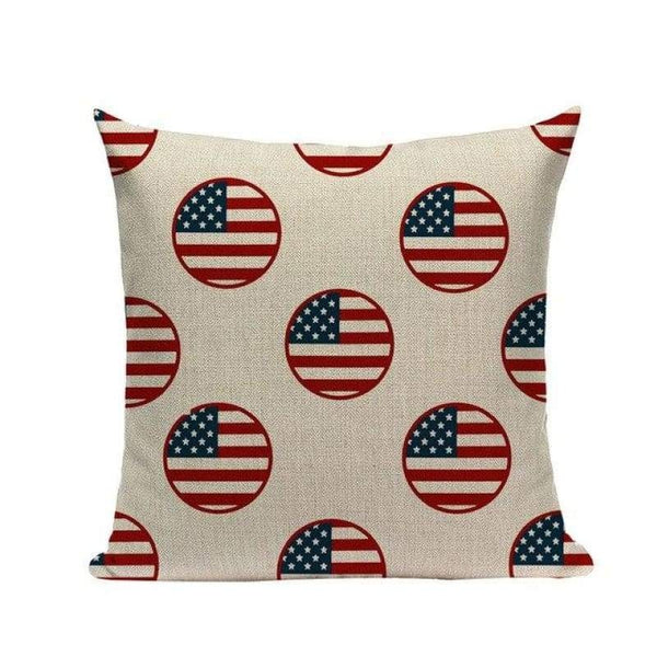 Stars & Stripes Cushion Covers-TipTopHomeDecor