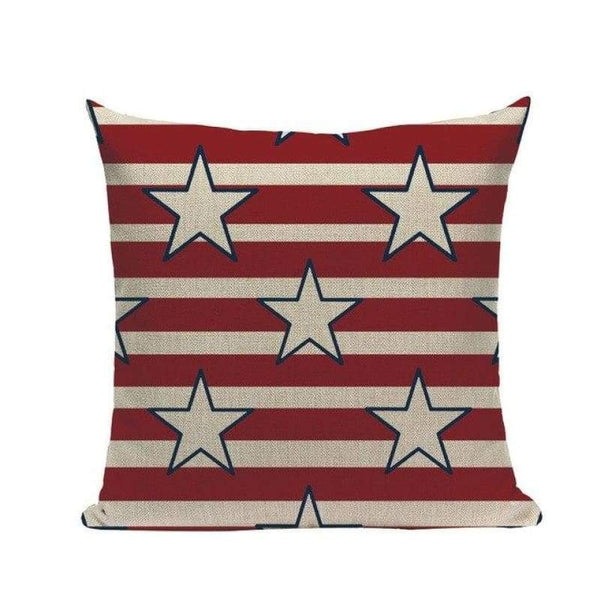 Stars & Stripes Cushion Covers-TipTopHomeDecor