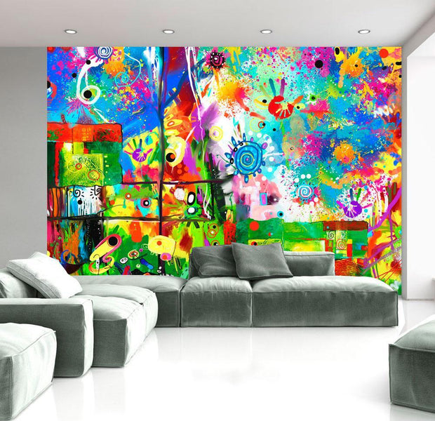 Wall mural - Colorful fantasies-TipTopHomeDecor