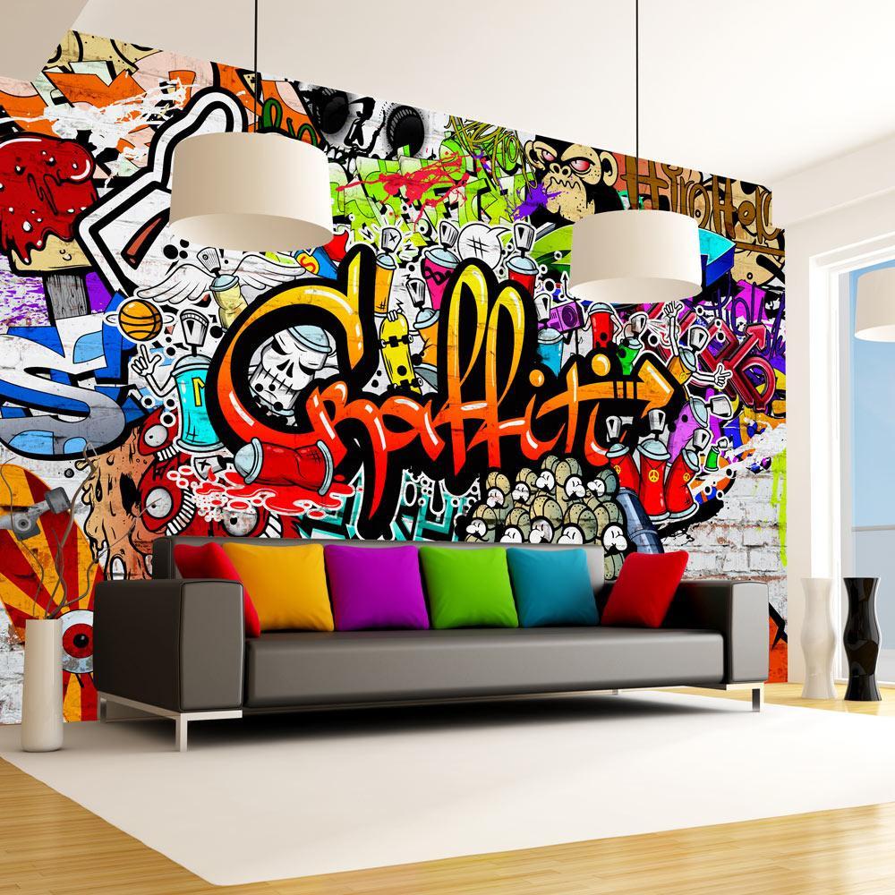 Wall mural - Colorful Graffiti-TipTopHomeDecor