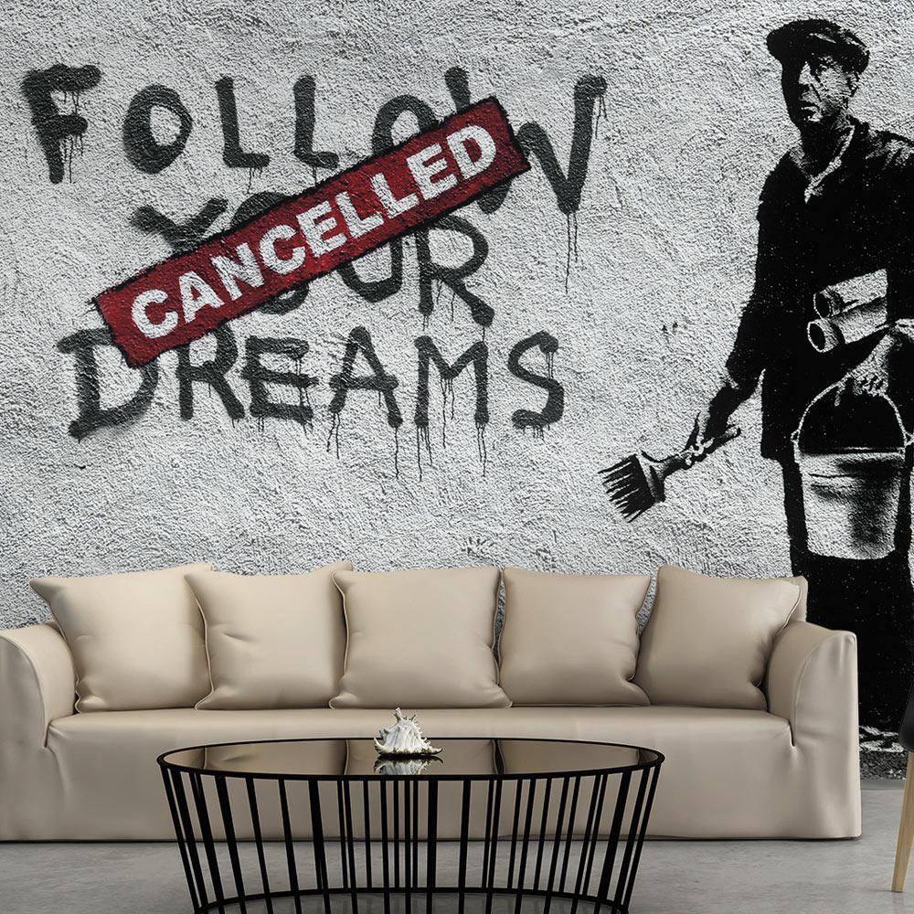 Wall mural - Dreams Cancelled (Banksy)-TipTopHomeDecor
