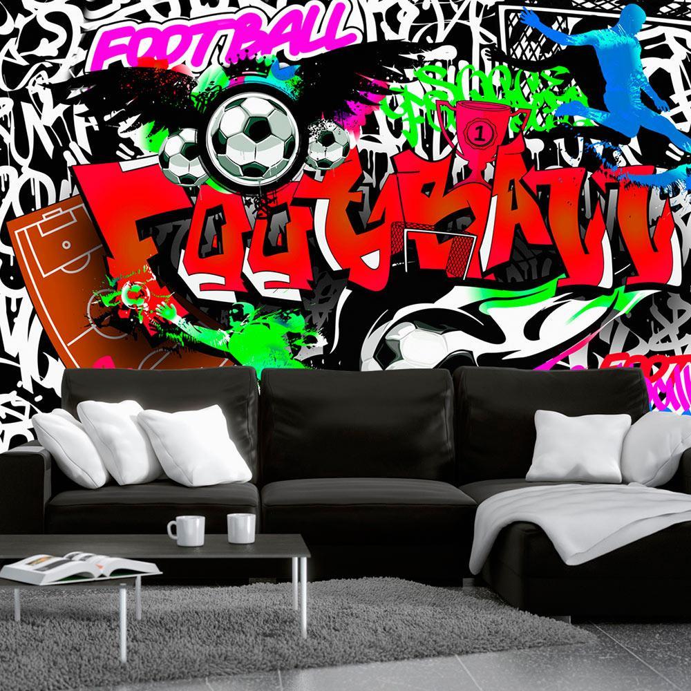 Wall mural - Football Passion-TipTopHomeDecor