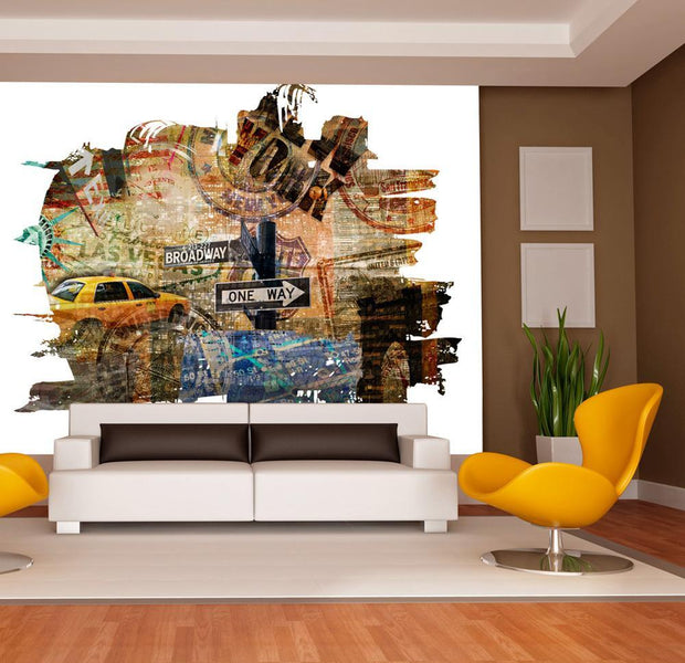 Wall mural - New York collage-TipTopHomeDecor
