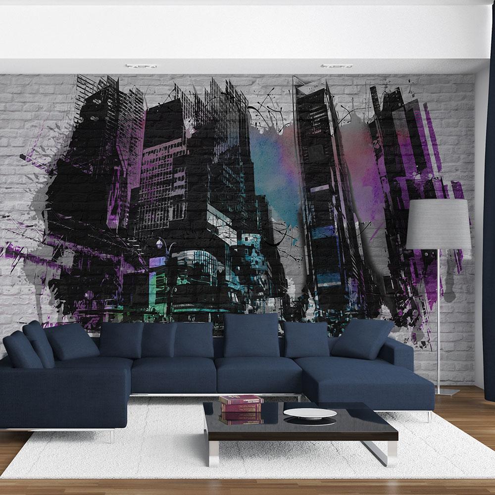 Wall mural - Outside the city walls-TipTopHomeDecor