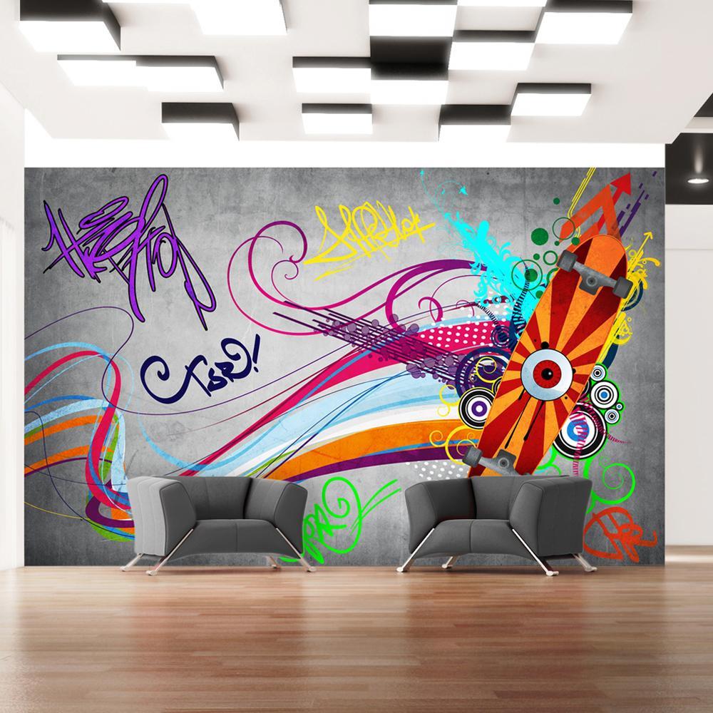 Wall mural - Skateboard-TipTopHomeDecor