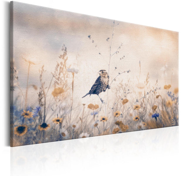 Stretched Canvas Animal Art - August Melody-Tiptophomedecor