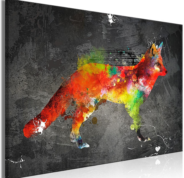 Stretched Canvas Animal Art - Forest Hunter Wide-Tiptophomedecor