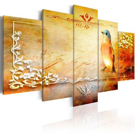 Stretched Canvas Animal Art - Lyrical Thoughts-Tiptophomedecor