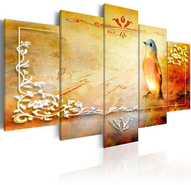 Stretched Canvas Animal Art - Lyrical Thoughts-Tiptophomedecor