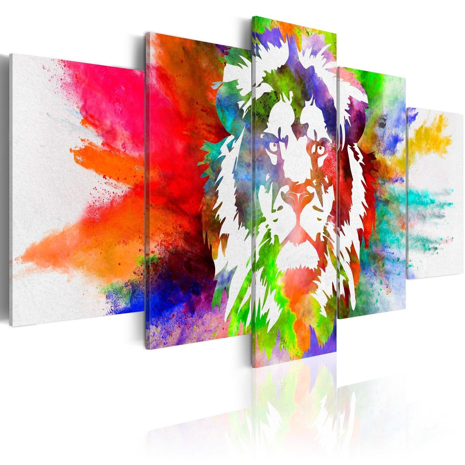Stretched Canvas Animal Art - Master Of Energy-Tiptophomedecor