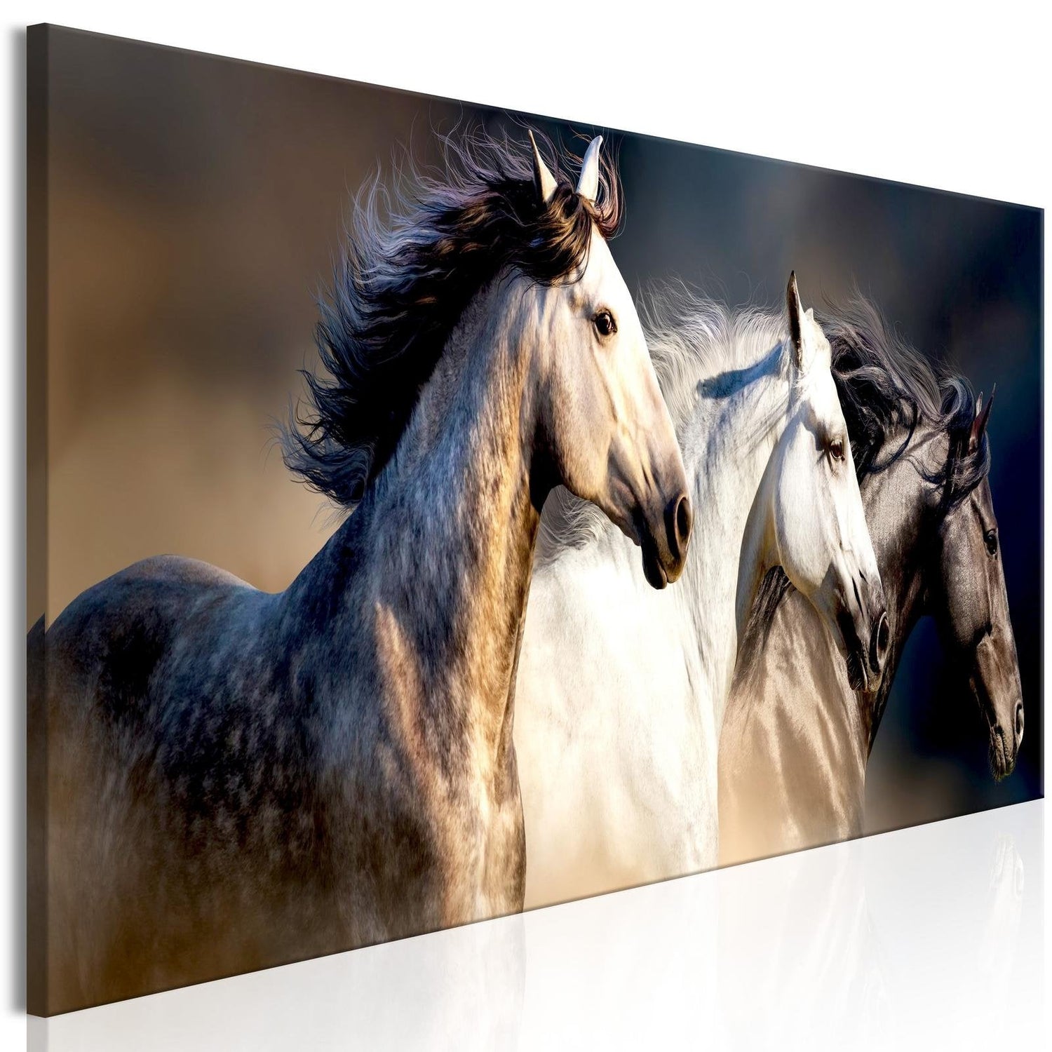 Stretched Canvas Animal Art - Sons Of The Wind Narrow-Tiptophomedecor