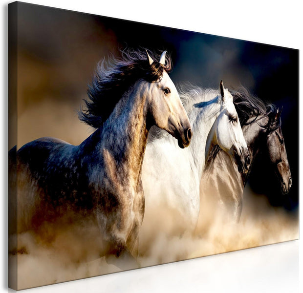 Stretched Canvas Animal Art - Sons Of The Wind Wide-Tiptophomedecor