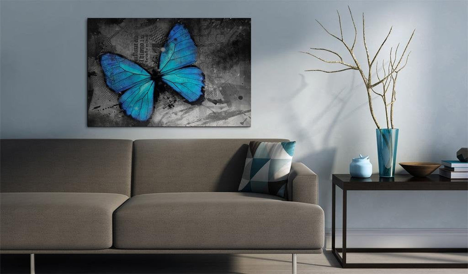 Stretched Canvas Animal Art - The Study Of Butterfly-Tiptophomedecor