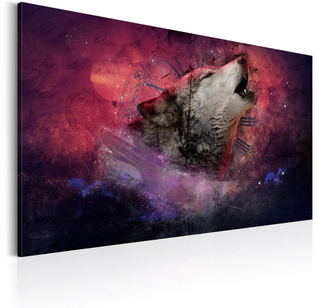 Stretched Canvas Animal Art - Time Of Wolves-Tiptophomedecor
