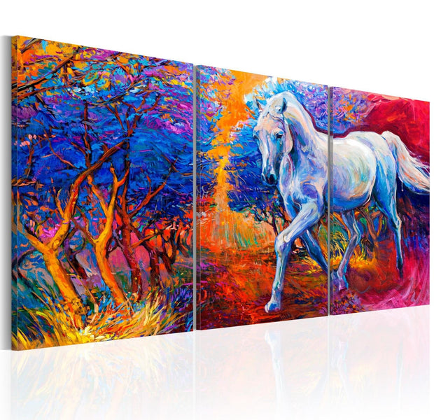 Stretched Canvas Animal Art - Valley Of Fantasy-Tiptophomedecor