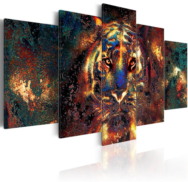 Stretched Canvas Animal Art - Wild Charm-Tiptophomedecor