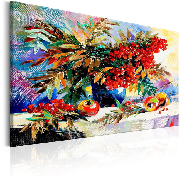 Stretched Canvas Floral Art - Autumn Harvest-Tiptophomedecor