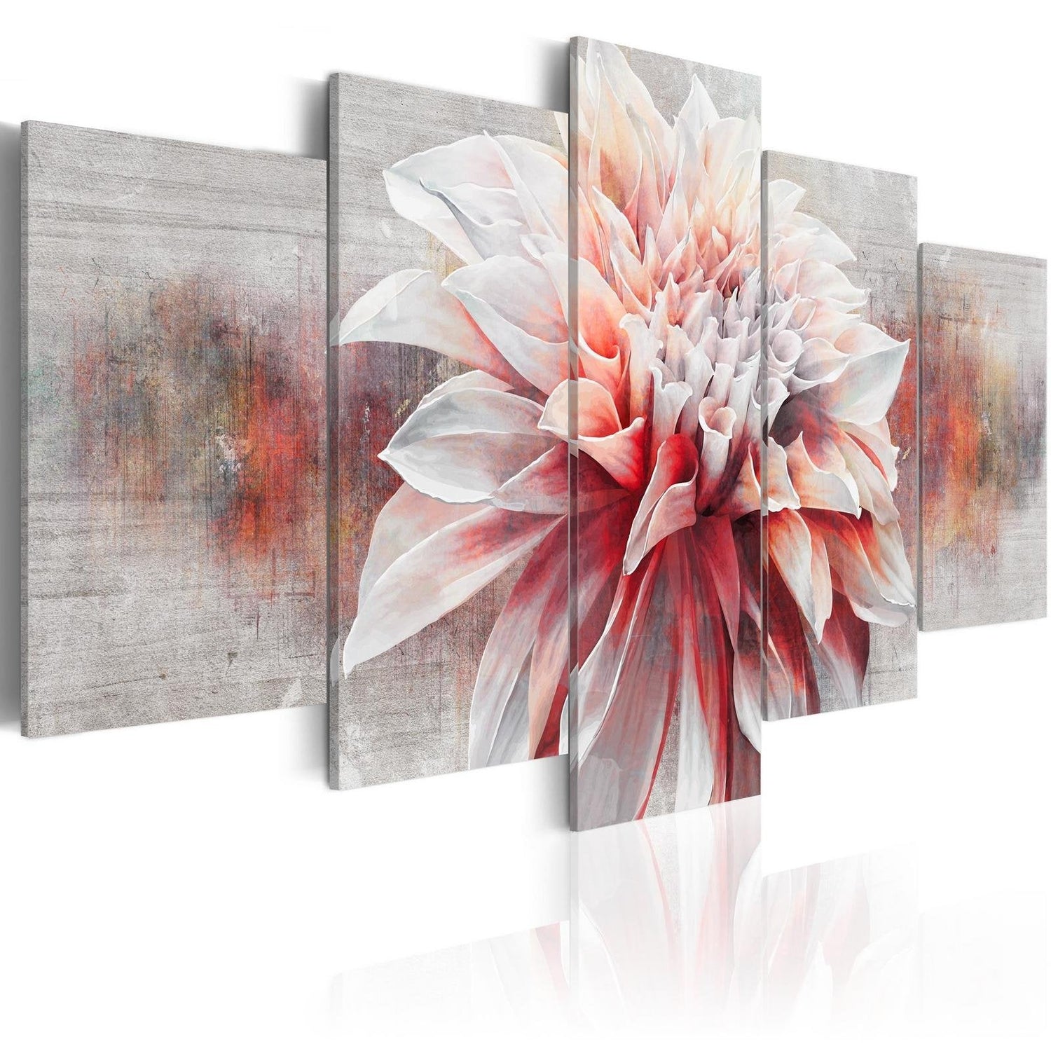 Stretched Canvas Floral Art - Beautiful Lady-Tiptophomedecor