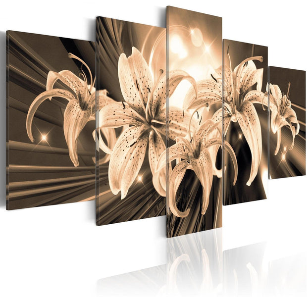 Stretched Canvas Floral Art - Bouquet Of Memories-Tiptophomedecor