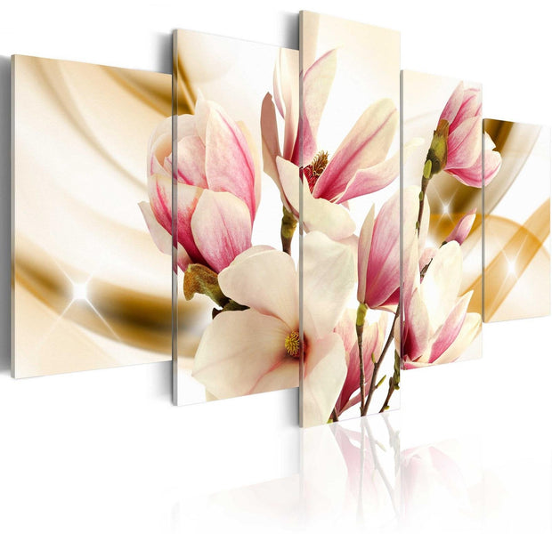 Stretched Canvas Floral Art - Breeze Of The Gentleness-Tiptophomedecor