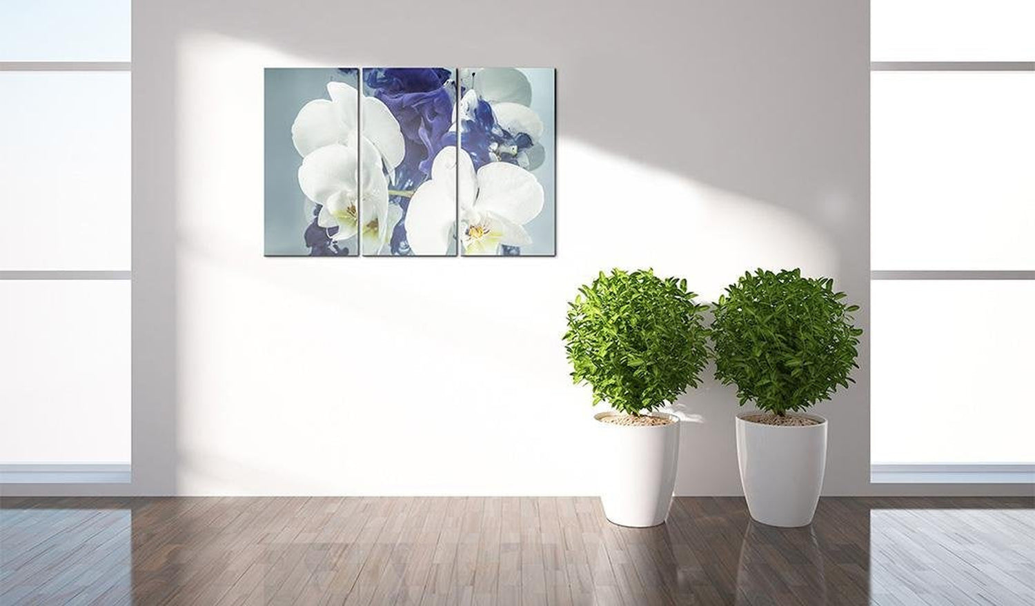 Stretched Canvas Floral Art - Chimerical Orchids-Tiptophomedecor