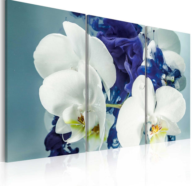 Stretched Canvas Floral Art - Chimerical Orchids-Tiptophomedecor