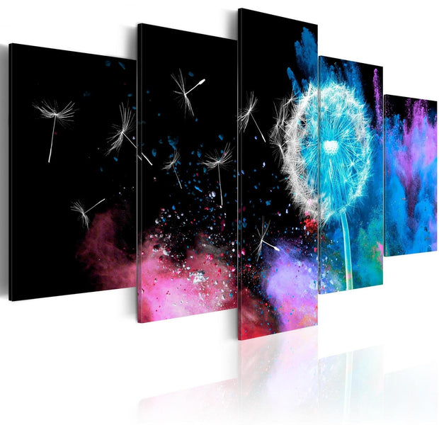 Stretched Canvas Floral Art - Colour Of Gentleness-Tiptophomedecor