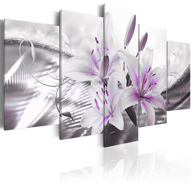 Stretched Canvas Floral Art - Crystal Finesse-Tiptophomedecor