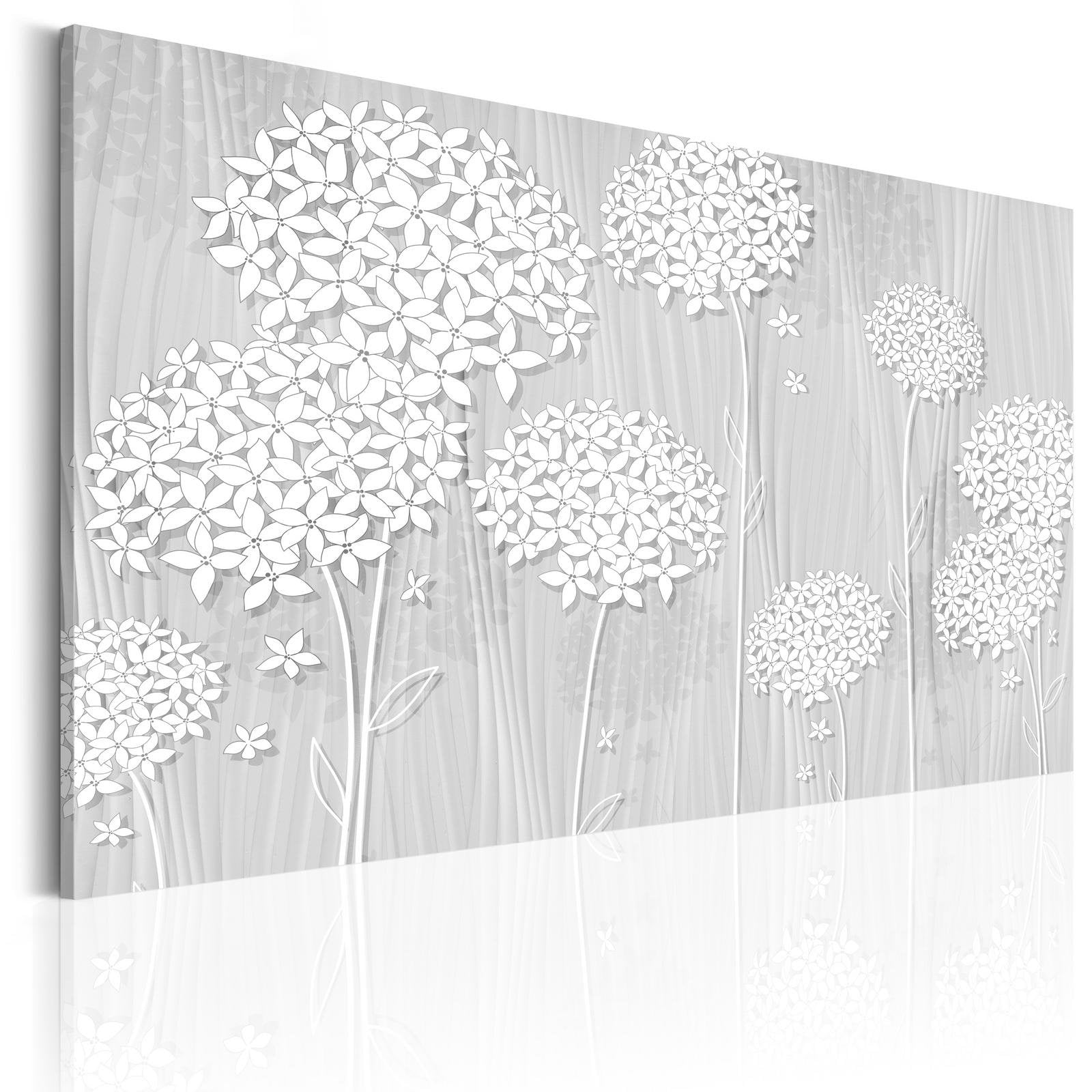 Stretched Canvas Floral Art - Defense Of Subtlety-Tiptophomedecor