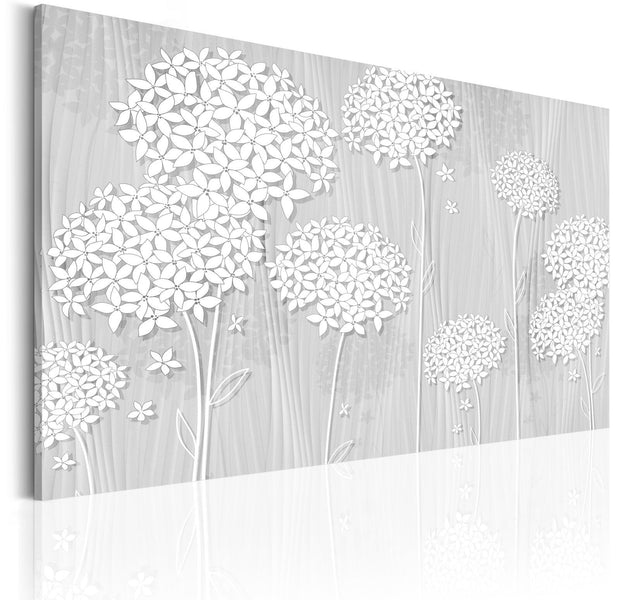 Stretched Canvas Floral Art - Defense Of Subtlety-Tiptophomedecor