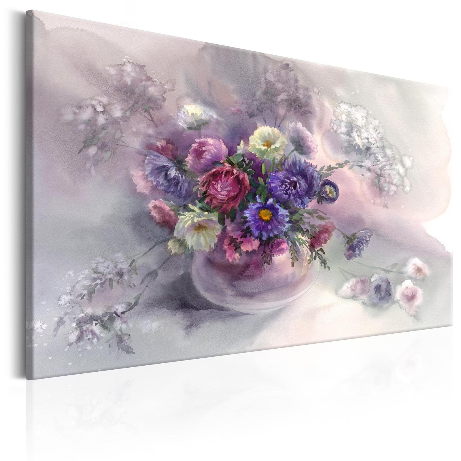 Stretched Canvas Floral Art - Dreamer'S Bouquet-Tiptophomedecor
