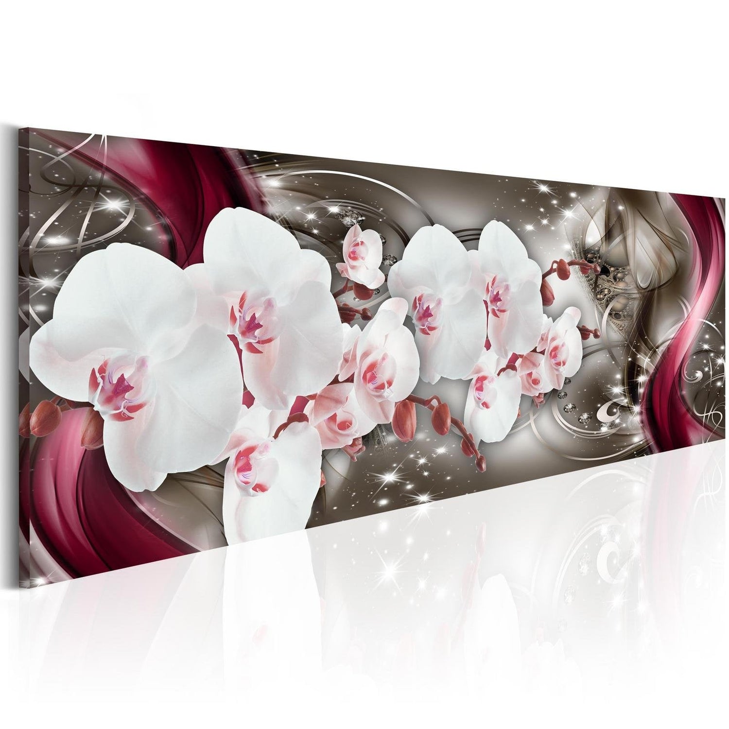 Stretched Canvas Floral Art - Enchanted Art-Tiptophomedecor