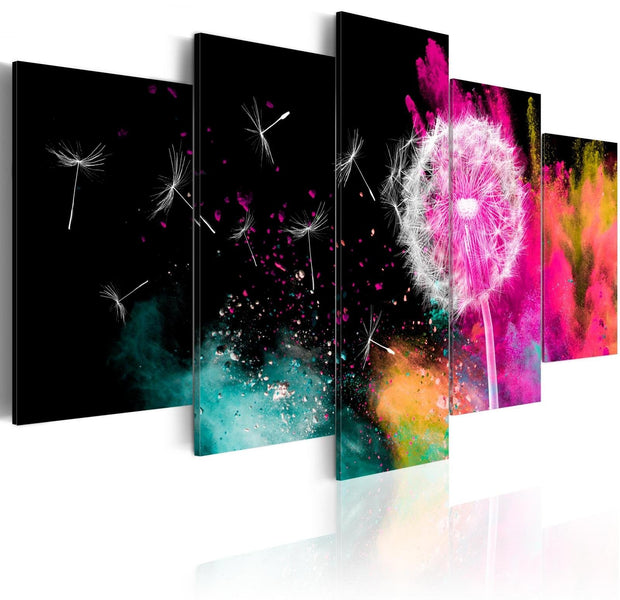 Stretched Canvas Floral Art - Energy Of Nature-Tiptophomedecor