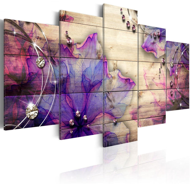 Stretched Canvas Floral Art - Flowers Of Memory-Tiptophomedecor