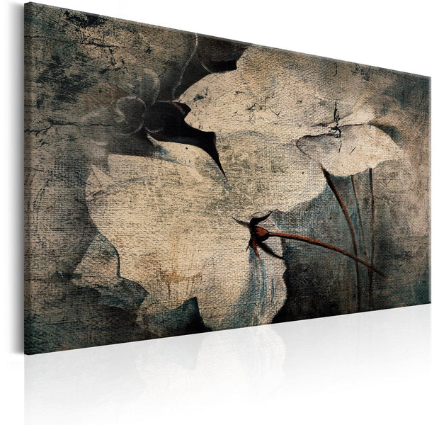 Stretched Canvas Floral Art - Garden Of Memories-Tiptophomedecor