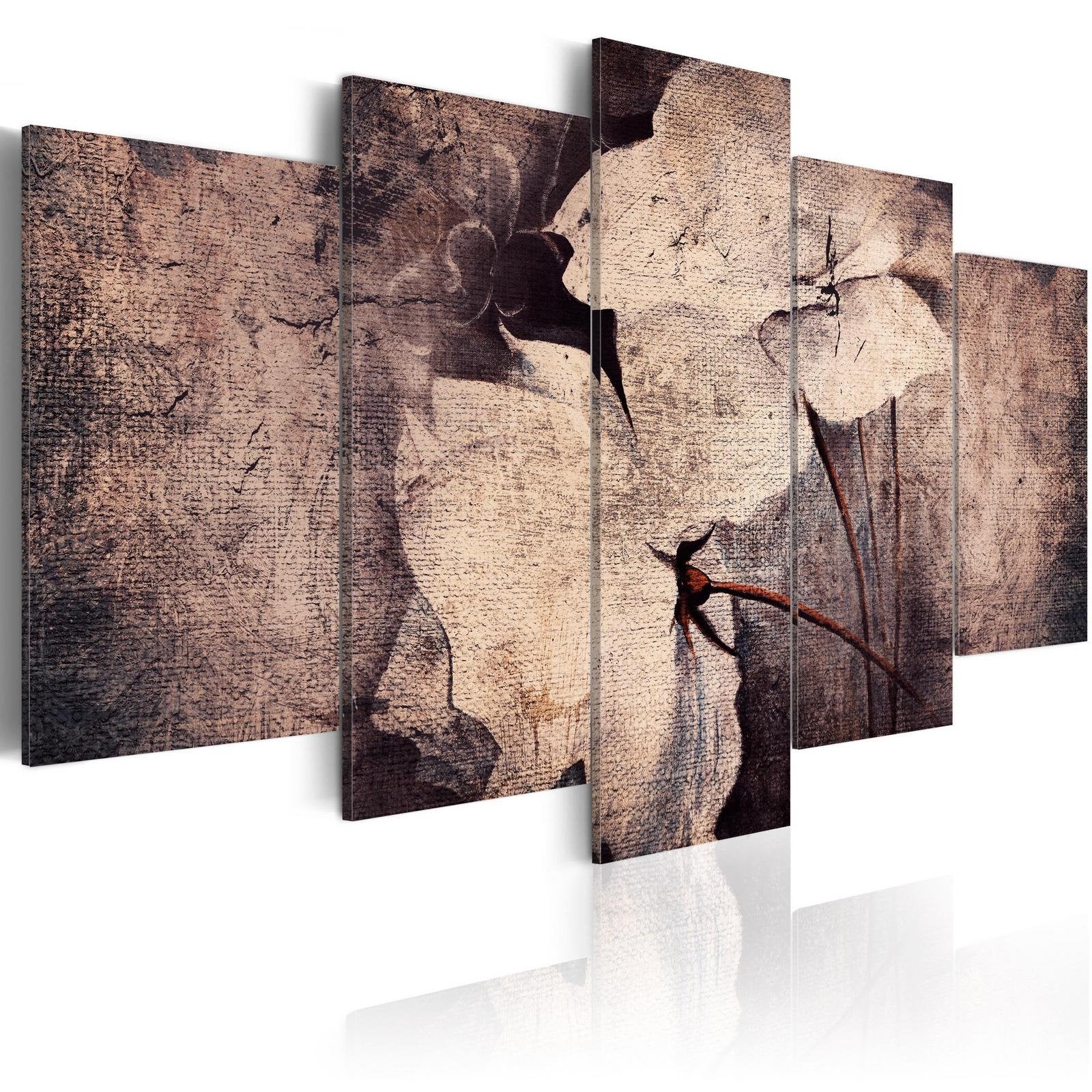 Stretched Canvas Floral Art - Garden Of Time-Tiptophomedecor