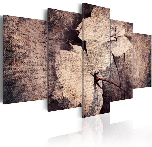 Stretched Canvas Floral Art - Garden Of Time-Tiptophomedecor