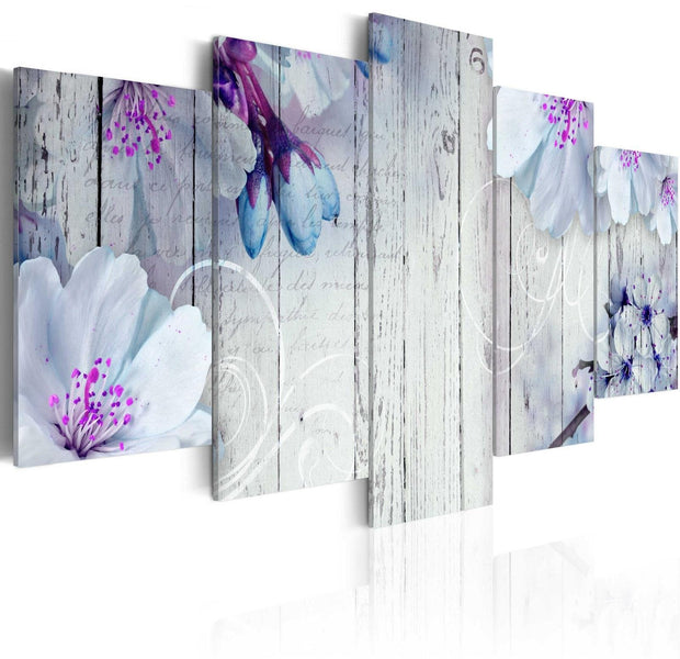 Stretched Canvas Floral Art - Gentleness-Tiptophomedecor