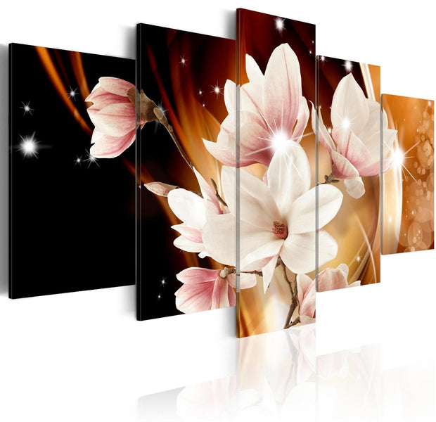 Stretched Canvas Floral Art - Illumination (Magnolia)-Tiptophomedecor