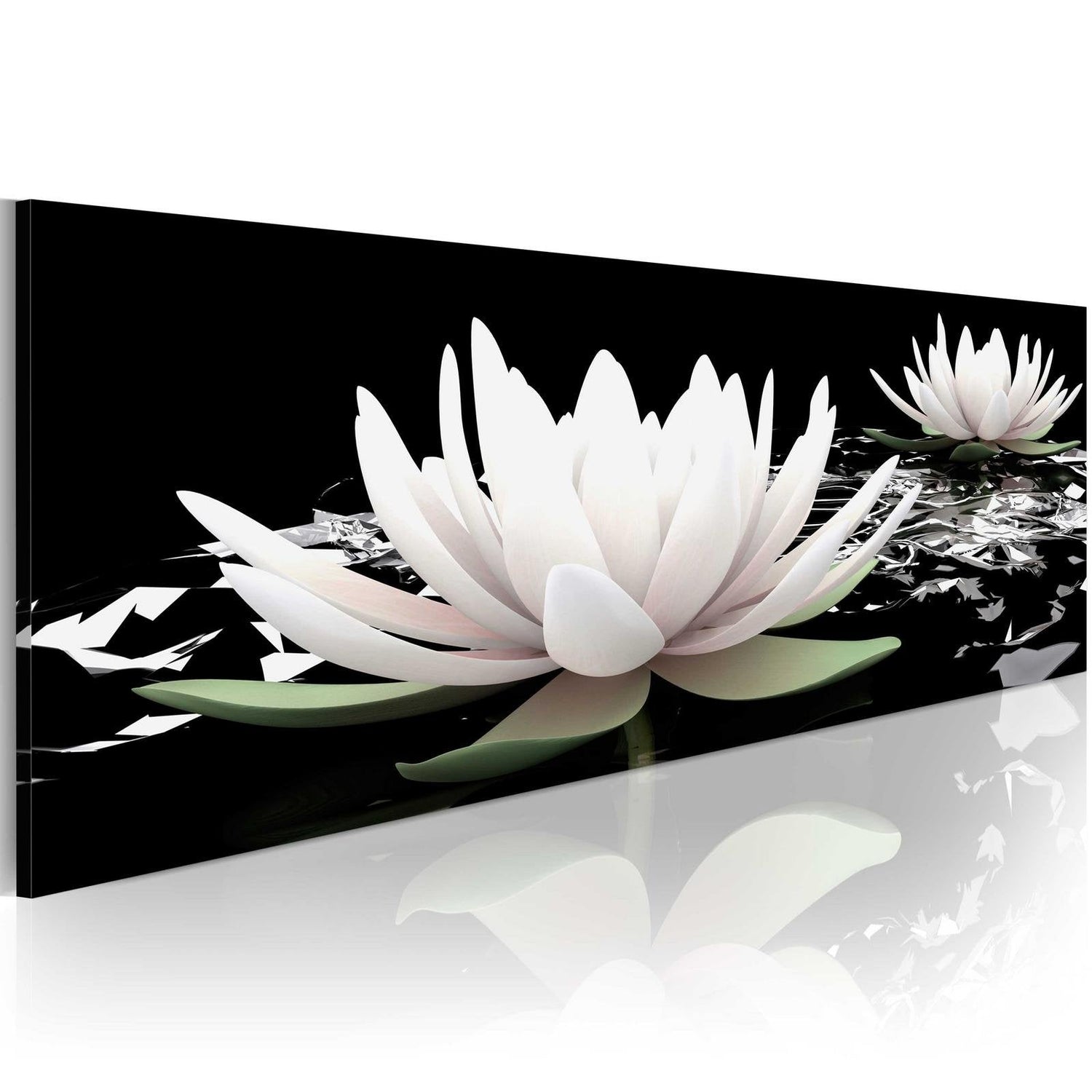 Stretched Canvas Floral Art - Lily Cruise-Tiptophomedecor