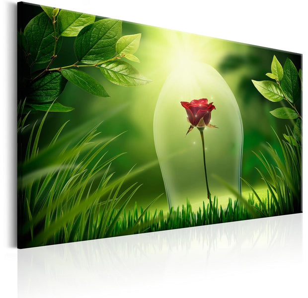Stretched Canvas Floral Art - Magical Rose-Tiptophomedecor