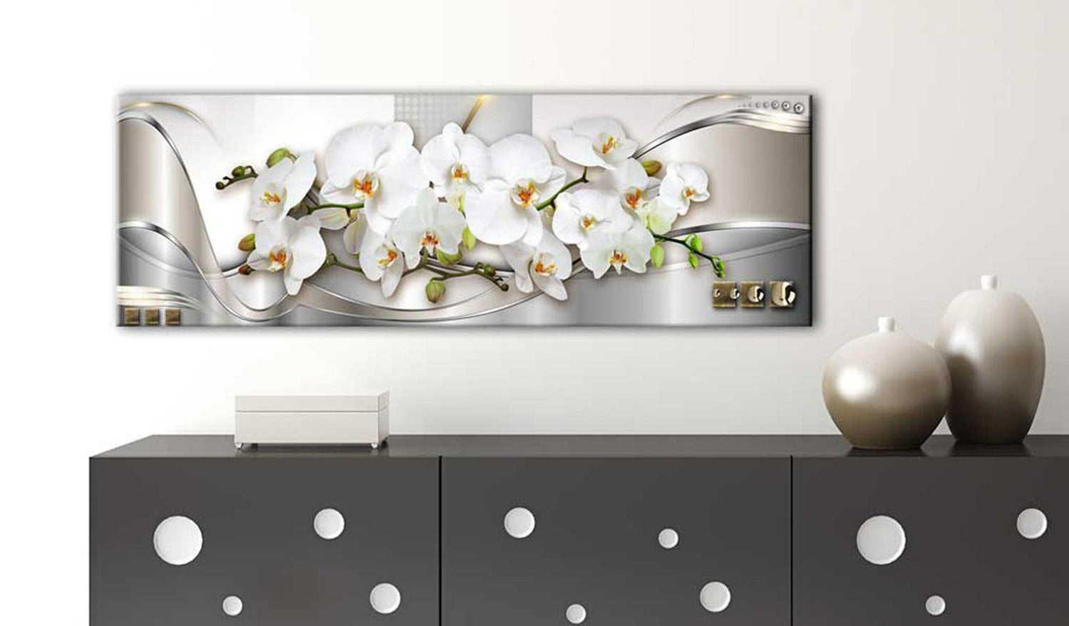 Stretched Canvas Floral Art - Orchids Ii-Tiptophomedecor
