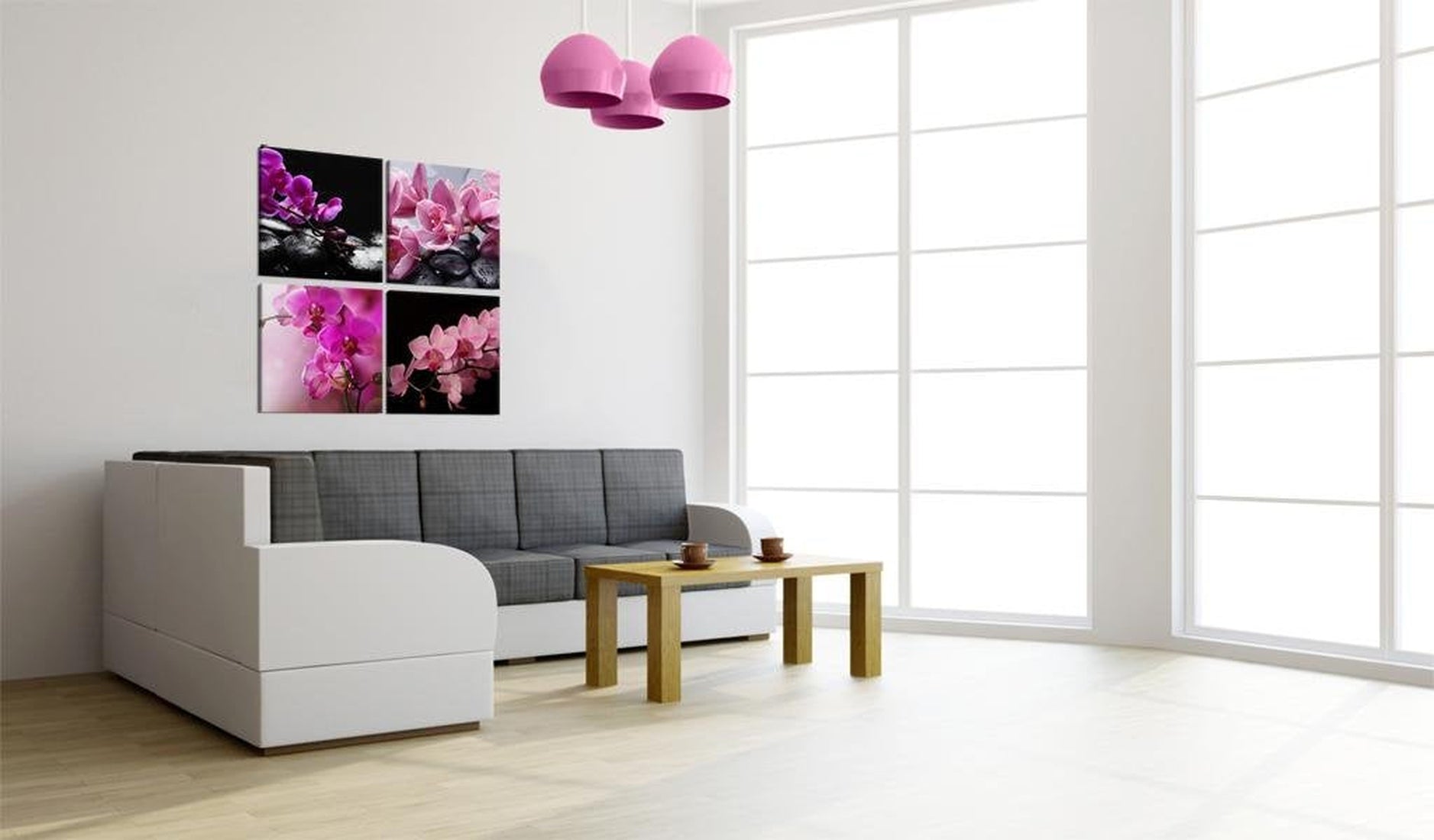 Stretched Canvas Floral Art - Orchids More Beautiful Than Ever-Tiptophomedecor