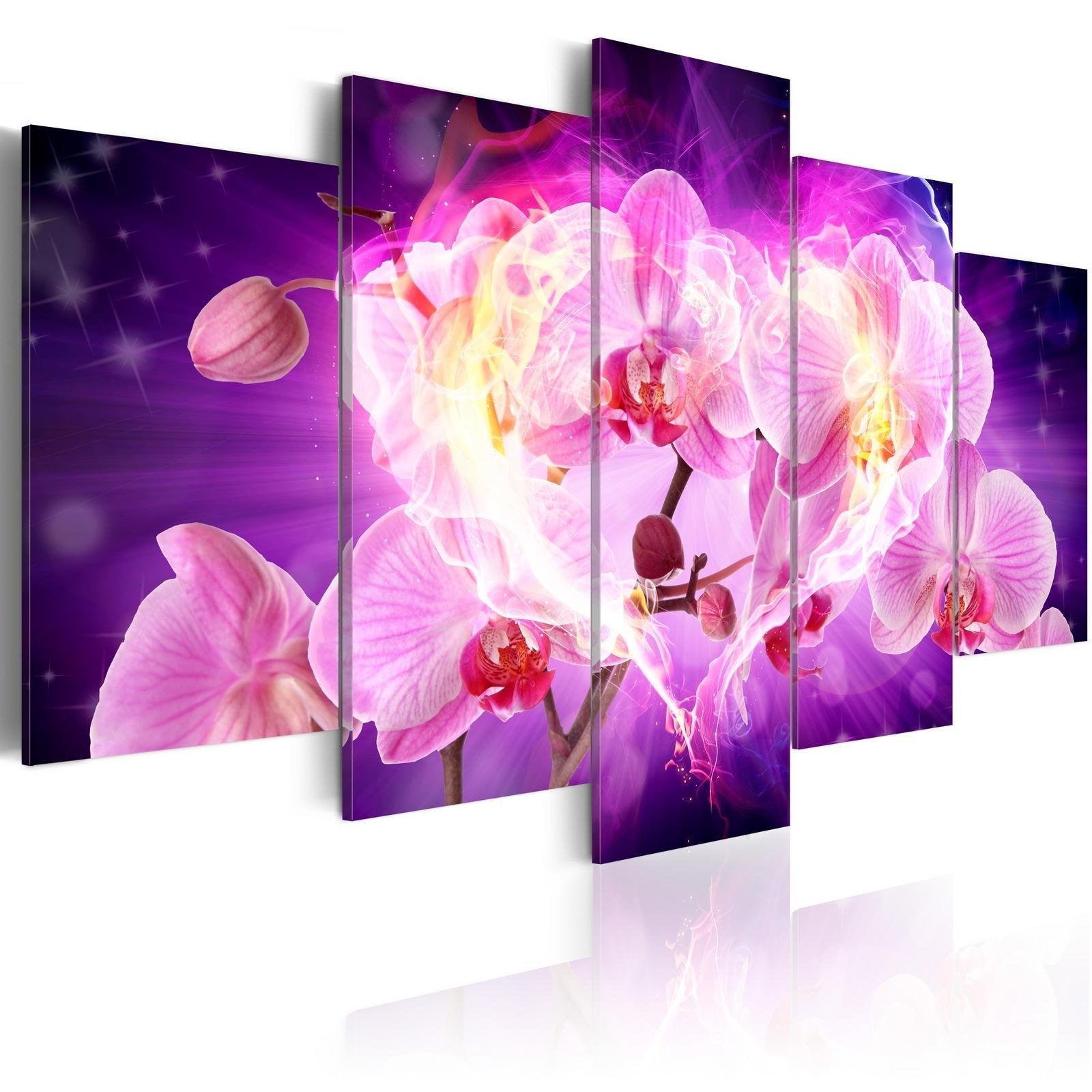 Stretched Canvas Floral Art - Powerful Love-Tiptophomedecor